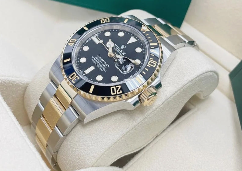 Submariner Two Tone Black Dial
