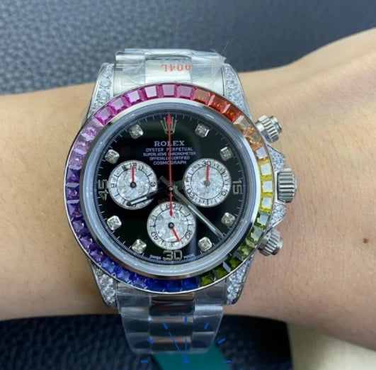 Daytona Rainbow Silver