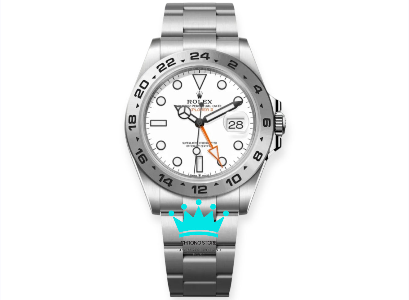 Explorer 2 White Dial