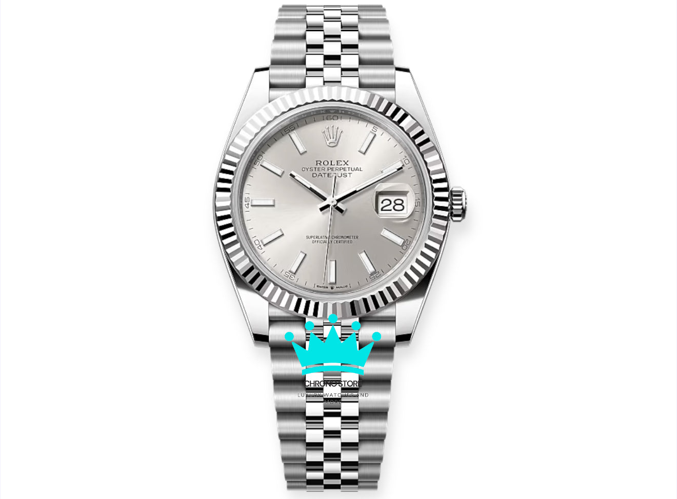 Date Just Silver Dial Ref 126331