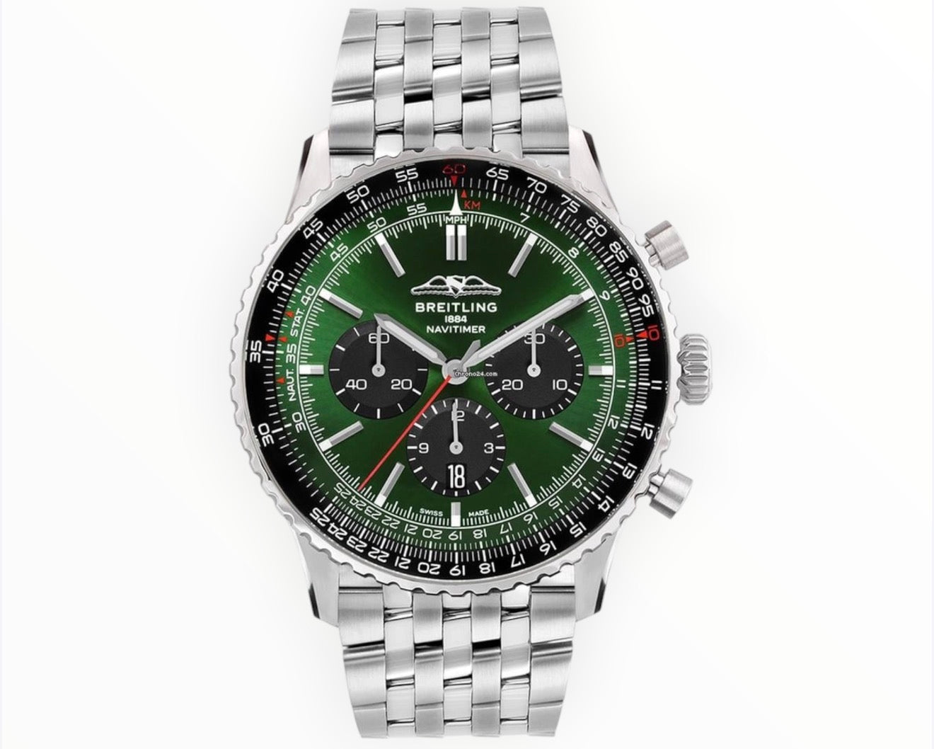 Navitimer B01 Chronograph Green