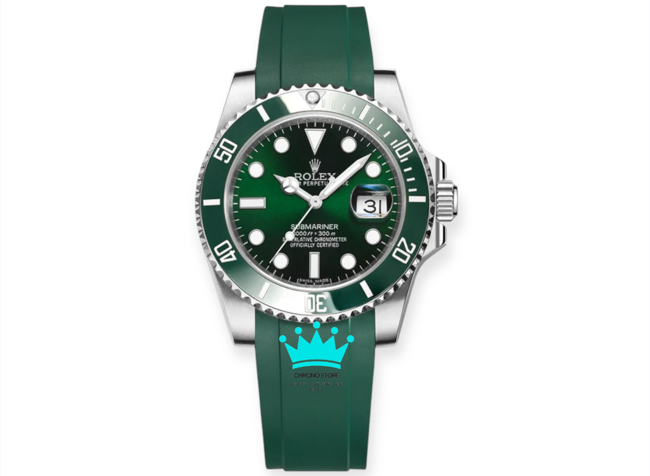 Submariner Hulk Oyster Flex Green