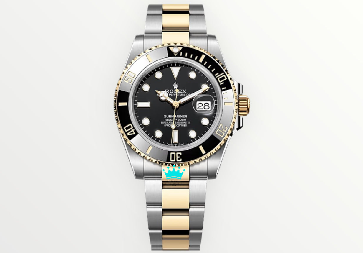 Submariner Two Tone Black Dial