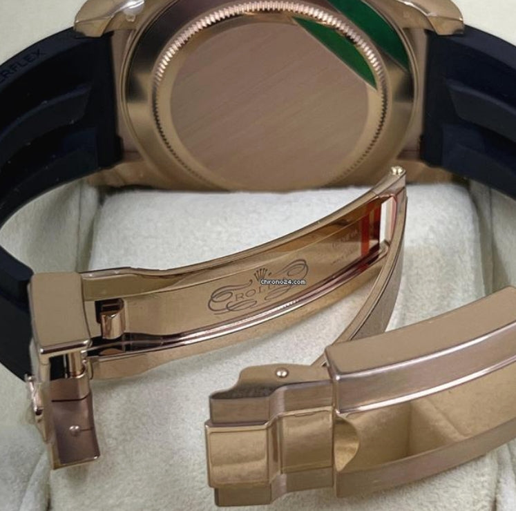Daytona Rose Gold Oyster Flex Black Dial 126515LN