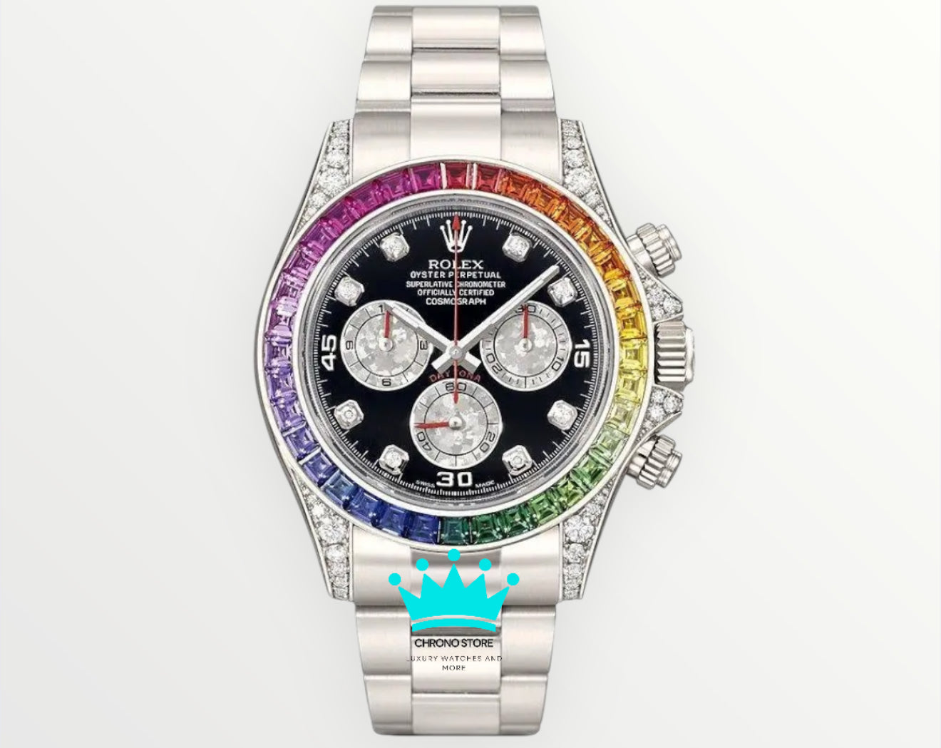 Daytona Rainbow Silver