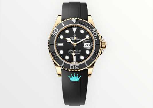 Yacht Master Yellow Gold Oyster Flex