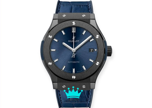 Fusion Classic Blue Dial Black Bezel
