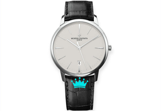 Patrimony Silver Bezel White Dial