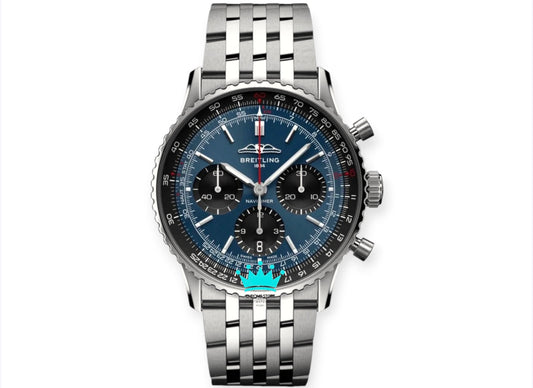 Navitimer Blue Dial Black Chronograph
