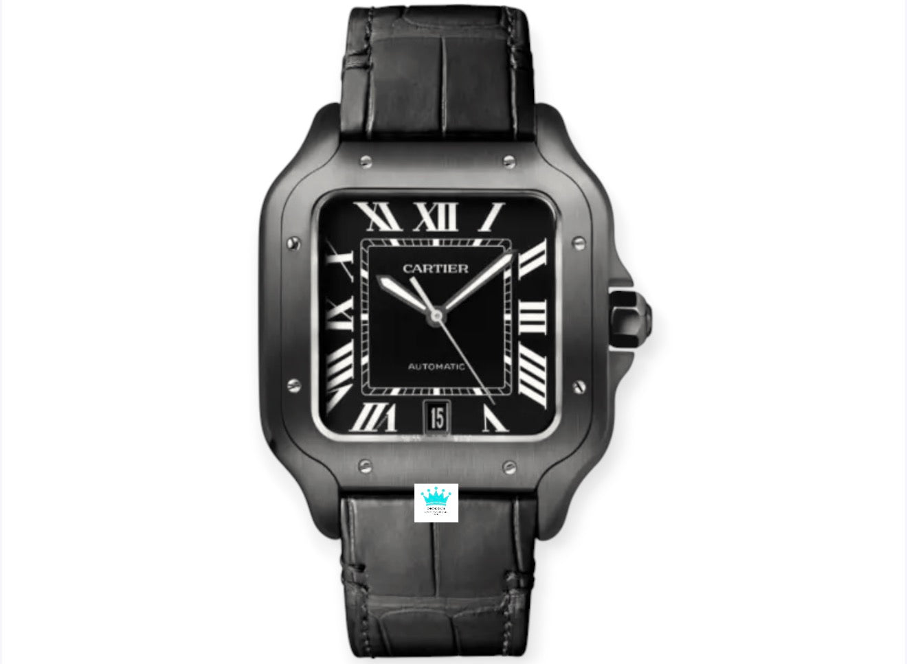 Santos De Cartier Black Out