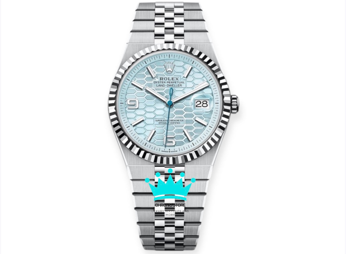 Land Dweller Ice Blue Dial