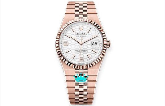 Land Dweller Rose Gold White Dial