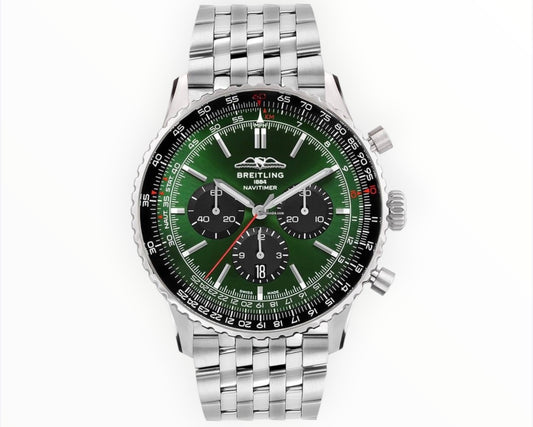 Navitimer B01 Chronograph Green