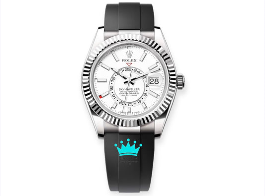 SkyDweller White Dial