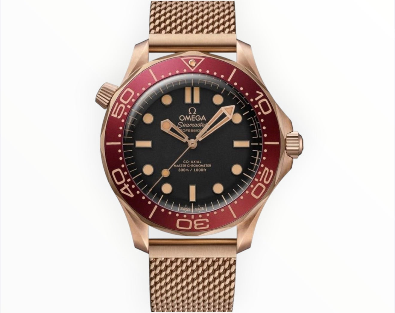 Seamaster Diver 300m Rosegold