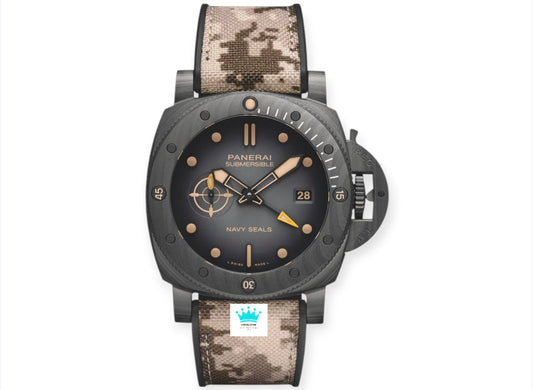 Submersible QuarantaQuattro Navy SEALs GMT Carbotech