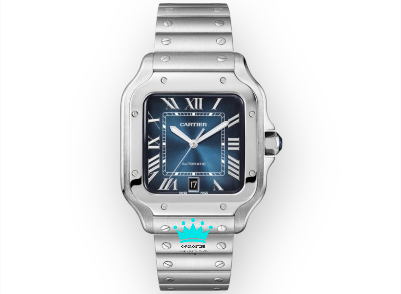 Santos De Cartier Blue