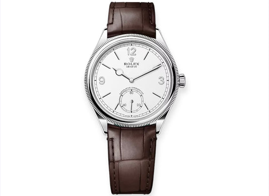 Perpetual 1908 White Dial Silver Bezel