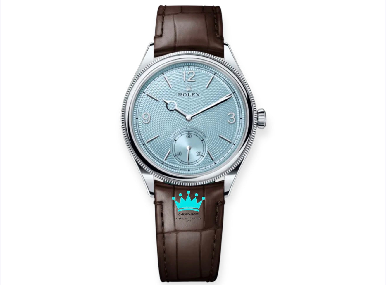 Perpetual 1908 Ice Blue Dial