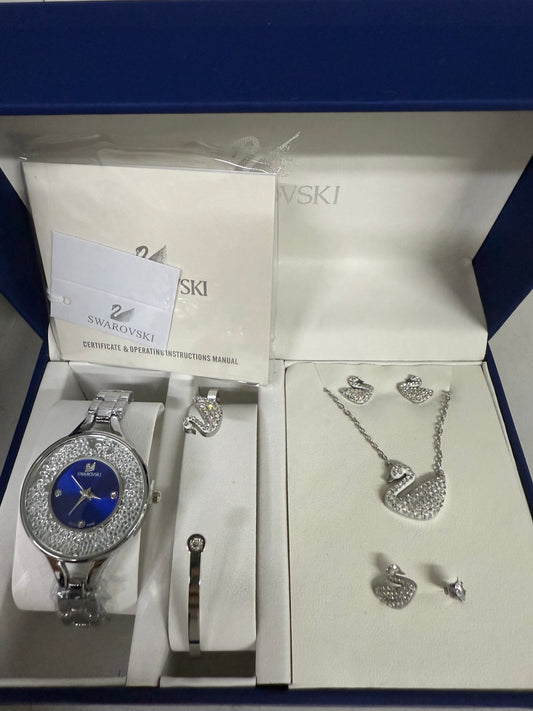 Swarovski Set Blue Dial