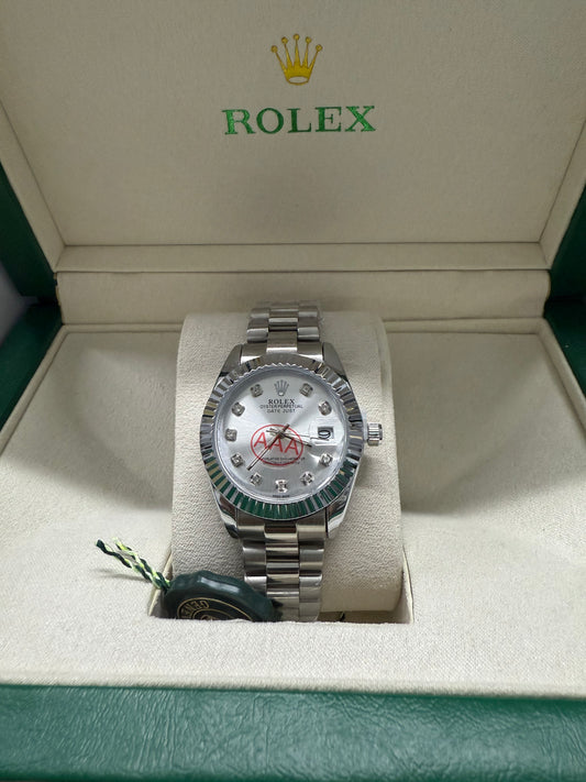 Date-Just Silver Dial