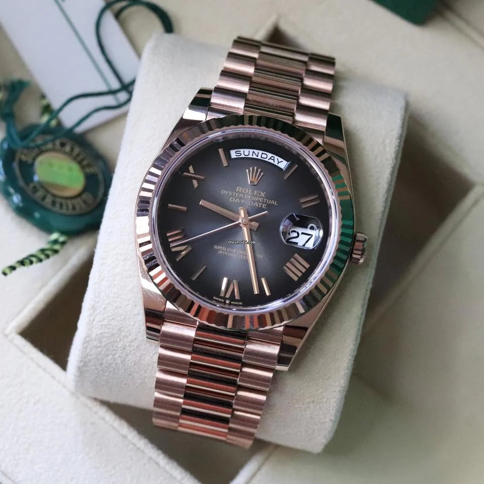 Day-Date Ombre Brown Dial