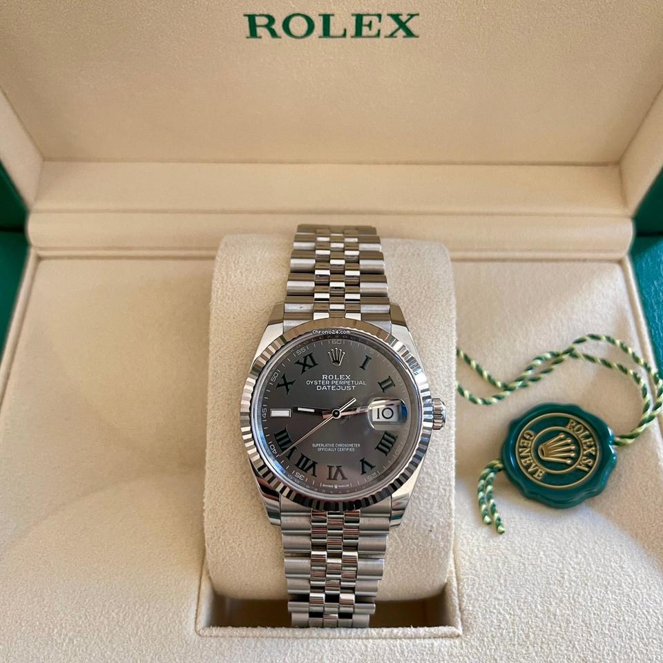 Date Just Wimbledon Silver