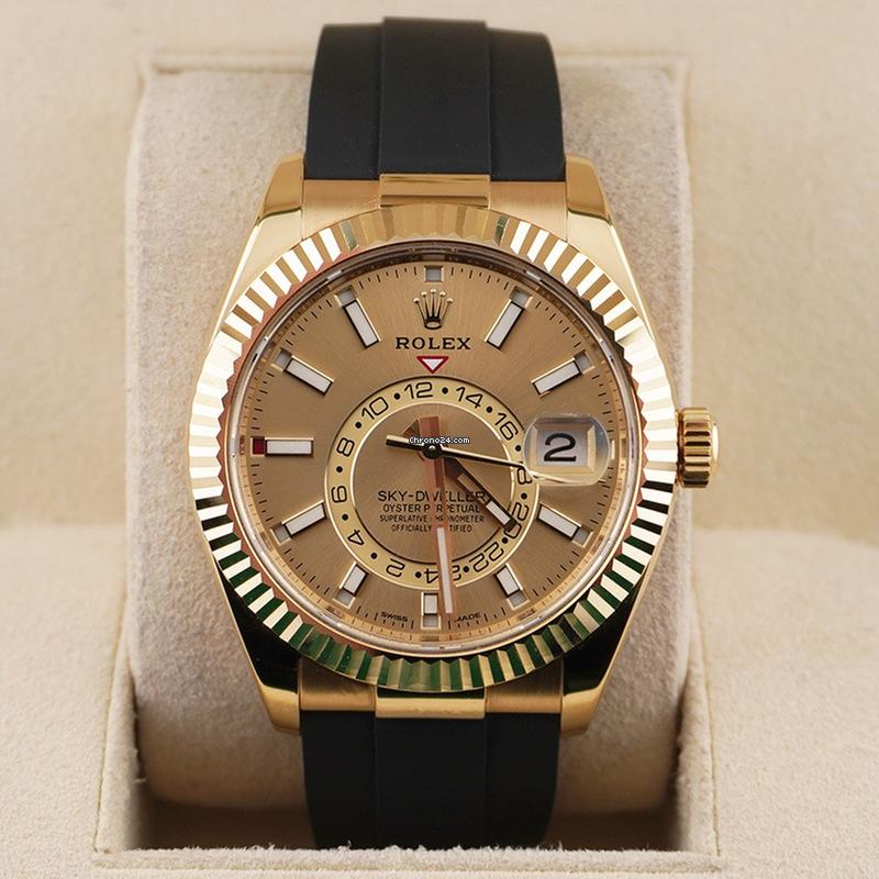 SkyDweller Gold Dial