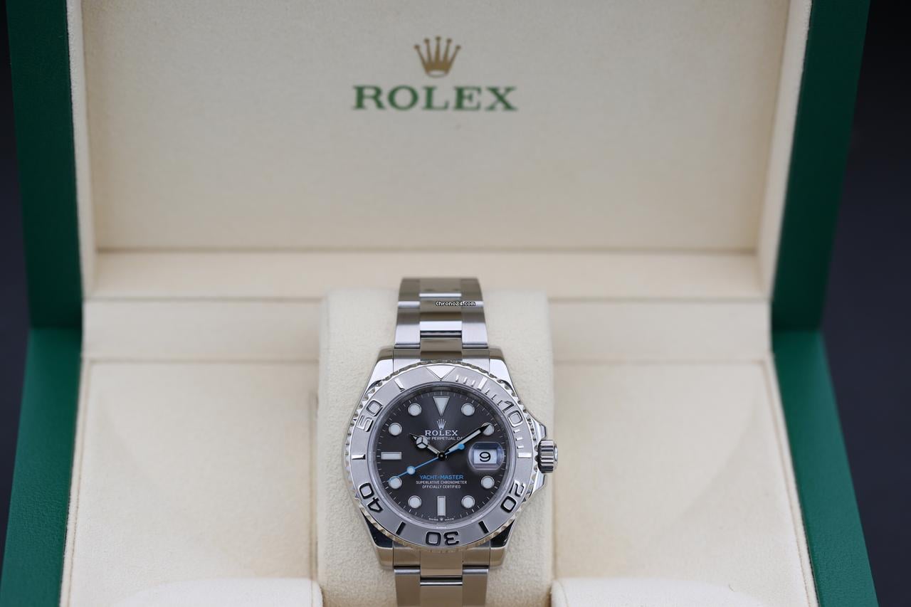 Yacht-Master Steel Rhodium Dial