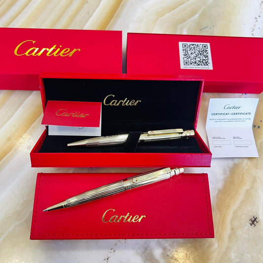 Cartier Santos Ballpoint Pen Gold