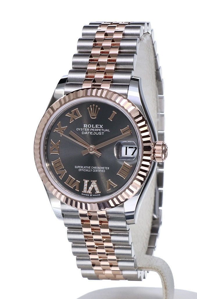 Datejust Lady Rhodium Roman Diamond Dial