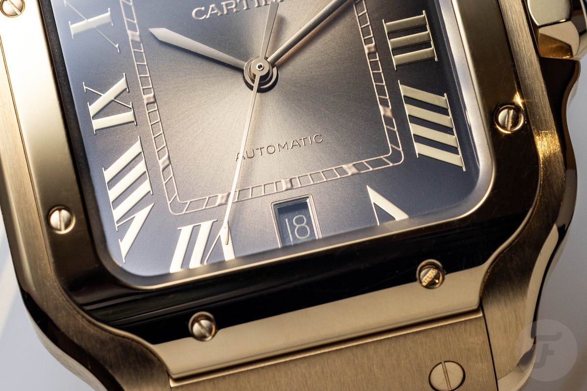 Santos De Cartier Full Gold