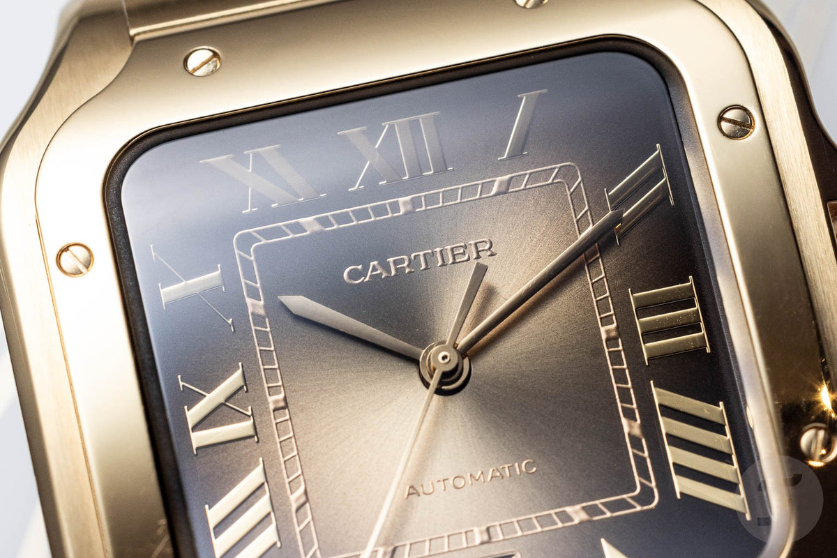 Santos De Cartier Full Gold