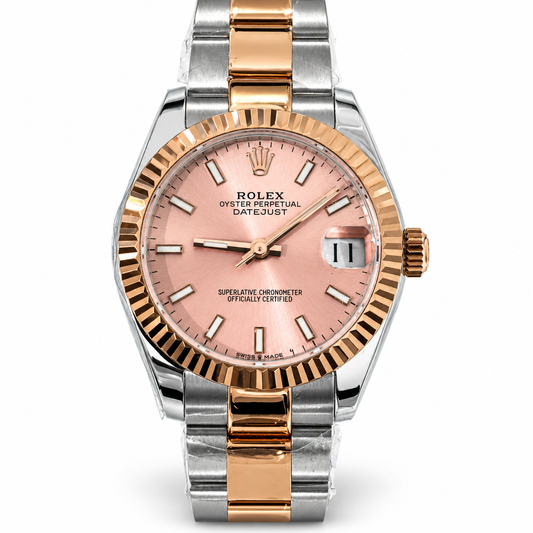 Date Just Everose Dial